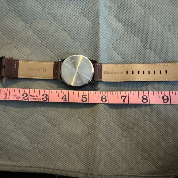 Brown Leather Men's MVMT Watch - Picture 2 of 5